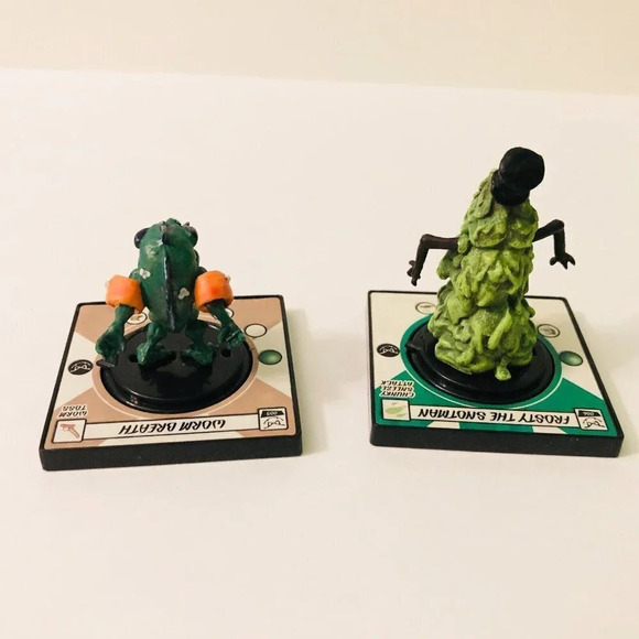 2003 Wiz Kids Creepy Freaks Figures Lot of 8 Game Pieces - Picture 3 of 13